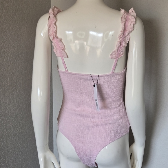 BB Dakota Pink Bodysuit - Picture 5 of 8